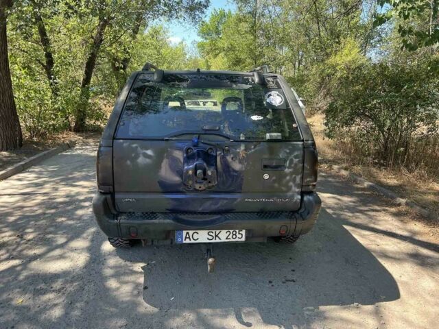 Зеленый Опель Фронтера, объемом двигателя 2.5 л и пробегом 100 тыс. км за 2000 $, фото 1 на Automoto.ua