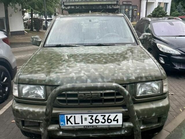 Зеленый Опель Фронтера, объемом двигателя 2.2 л и пробегом 202 тыс. км за 3500 $, фото 1 на Automoto.ua