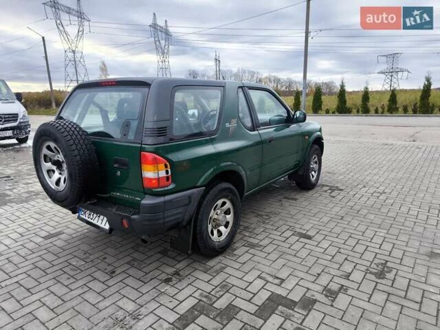 Опель Фронтера 1999 у Луцьку на Automoto.ua Зелений Опель Фронтера, об'ємом двигуна 2.2 л та пробігом 140 тис. км за 10000 $, фото 1 на Automoto.ua