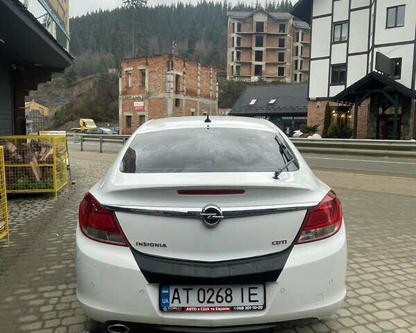 Белый Опель Инсигния, объемом двигателя 1.96 л и пробегом 237 тыс. км за 8100 $, фото 3 на Automoto.ua