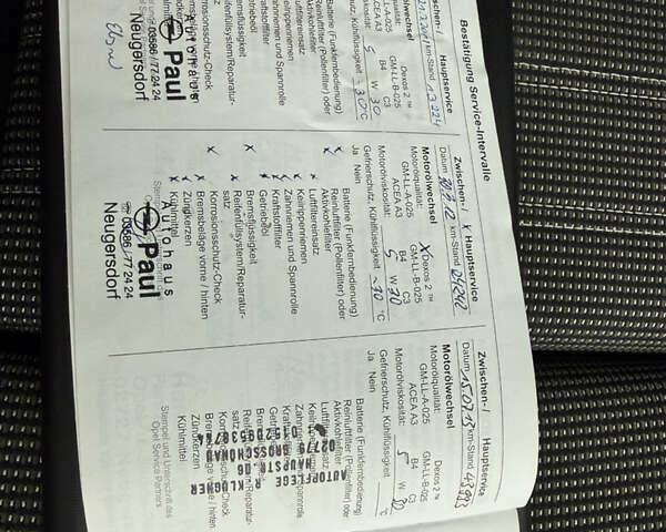 Белый Опель Инсигния, объемом двигателя 1.6 л и пробегом 210 тыс. км за 8000 $, фото 66 на Automoto.ua