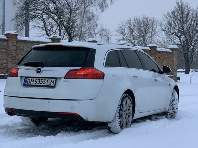 Білий Опель Інсігнія, об'ємом двигуна 2 л та пробігом 300 тис. км за 7500 $, фото 4 на Automoto.ua