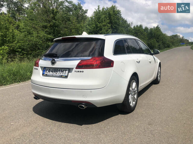 Белый Опель Инсигния, объемом двигателя 2 л и пробегом 219 тыс. км за 7950 $, фото 22 на Automoto.ua
