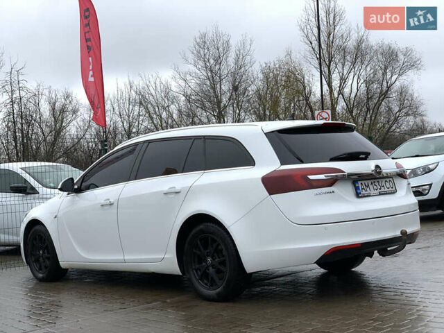 Белый Опель Инсигния, объемом двигателя 2 л и пробегом 179 тыс. км за 9399 $, фото 16 на Automoto.ua