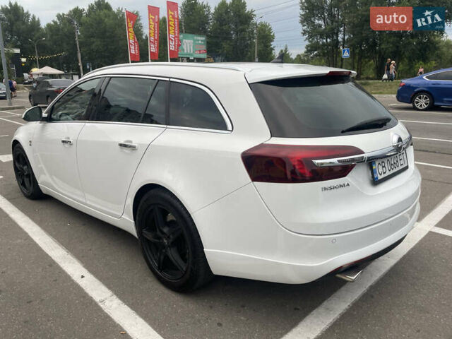 Белый Опель Инсигния, объемом двигателя 2 л и пробегом 195 тыс. км за 15200 $, фото 31 на Automoto.ua