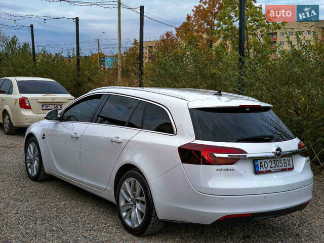 Белый Опель Инсигния, объемом двигателя 1.96 л и пробегом 290 тыс. км за 11200 $, фото 3 на Automoto.ua