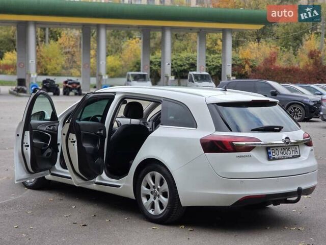 Опель Инсигния 2016 в Тернополе на Automoto.ua Белый Опель Инсигния, объемом двигателя 1.6 л и пробегом 211 тыс. км за 10500 $, фото 10 на Automoto.ua