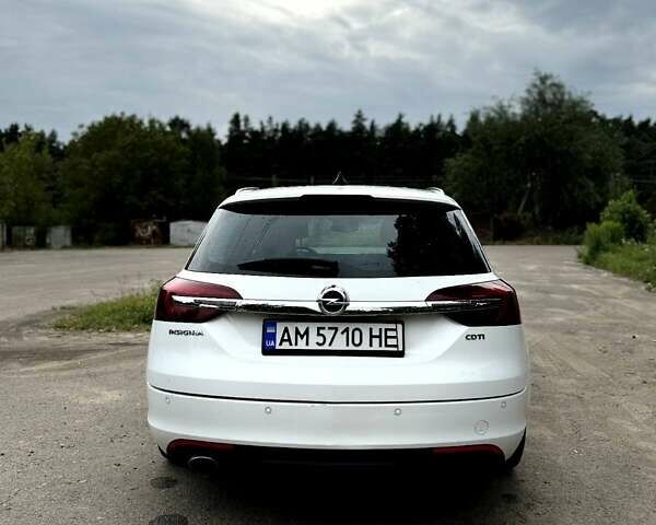 Белый Опель Инсигния, объемом двигателя 1.96 л и пробегом 258 тыс. км за 9600 $, фото 11 на Automoto.ua