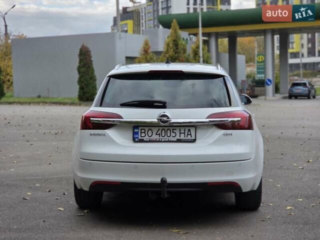 Опель Инсигния 2016 в Тернополе на Automoto.ua Белый Опель Инсигния, объемом двигателя 1.6 л и пробегом 211 тыс. км за 10500 $, фото 2 на Automoto.ua