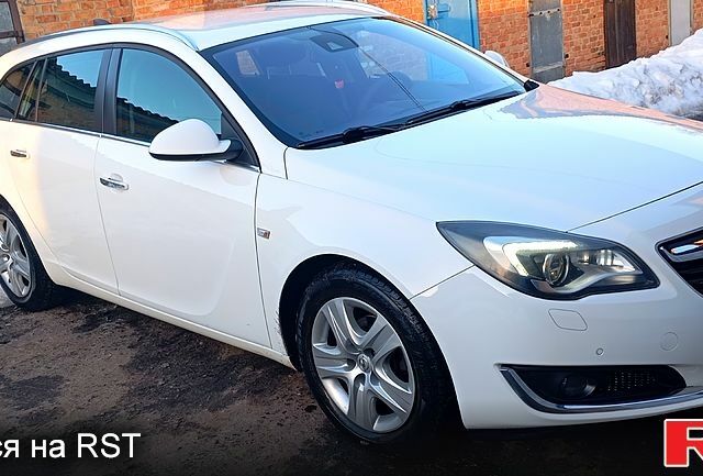 Белый Опель Инсигния, объемом двигателя 1.6 л и пробегом 234 тыс. км за 10750 $, фото 4 на Automoto.ua