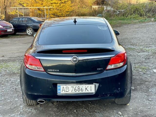 Чорний Опель Інсігнія, об'ємом двигуна 2 л та пробігом 200 тис. км за 5450 $, фото 9 на Automoto.ua