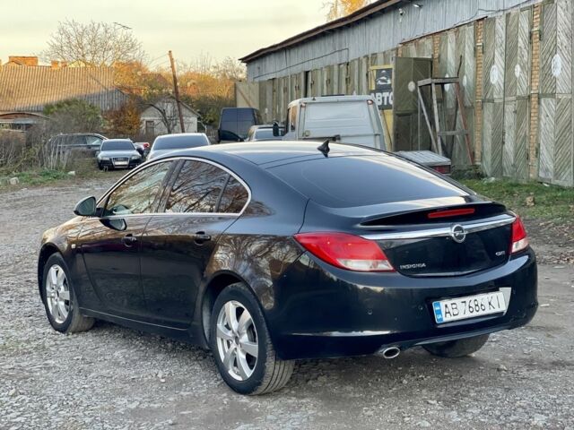 Чорний Опель Інсігнія, об'ємом двигуна 2 л та пробігом 200 тис. км за 5450 $, фото 11 на Automoto.ua
