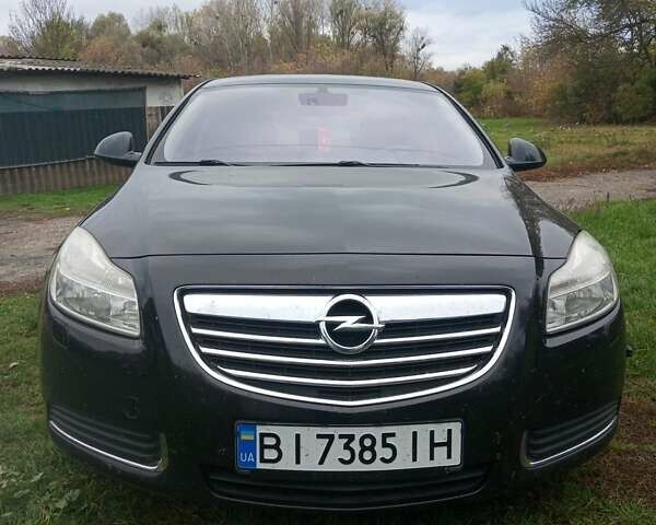 Опель Інсігнія 2009 у Гадяче на Automoto.ua Чорний Опель Інсігнія, об'ємом двигуна 2 л та пробігом 190 тис. км за 7200 $, фото 3 на Automoto.ua