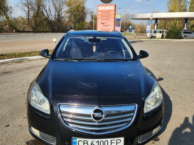 Черный Опель Инсигния, объемом двигателя 2 л и пробегом 298 тыс. км за 6900 $, фото 2 на Automoto.ua