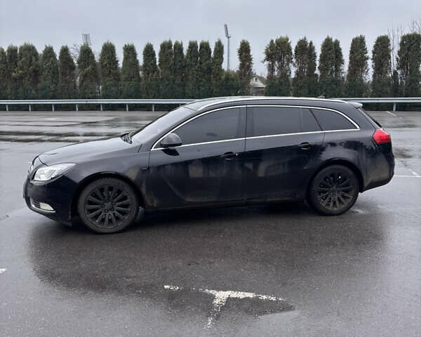 Черный Опель Инсигния, объемом двигателя 2 л и пробегом 265 тыс. км за 7250 $, фото 5 на Automoto.ua
