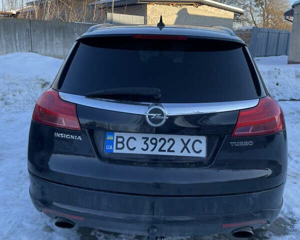 Черный Опель Инсигния, объемом двигателя 2 л и пробегом 188 тыс. км за 7600 $, фото 2 на Automoto.ua