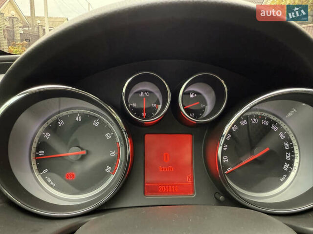 Черный Опель Инсигния, объемом двигателя 1.6 л и пробегом 204 тыс. км за 8300 $, фото 28 на Automoto.ua