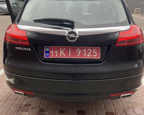 Черный Опель Инсигния, объемом двигателя 1.6 л и пробегом 234 тыс. км за 6650 $, фото 14 на Automoto.ua