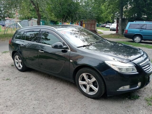 Чорний Опель Інсігнія, об'ємом двигуна 2 л та пробігом 236 тис. км за 7500 $, фото 10 на Automoto.ua