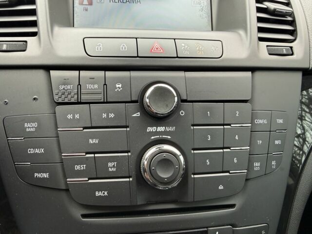 Черный Опель Инсигния, объемом двигателя 1.6 л и пробегом 204 тыс. км за 7900 $, фото 13 на Automoto.ua