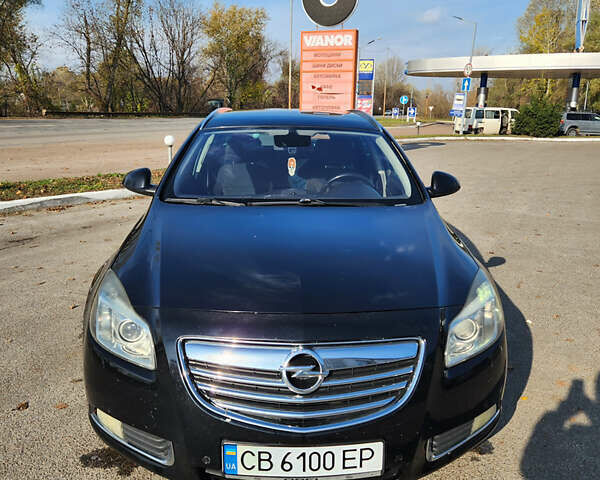 Черный Опель Инсигния, объемом двигателя 1.96 л и пробегом 301 тыс. км за 6000 $, фото 2 на Automoto.ua