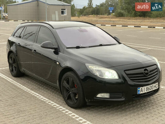 Черный Опель Инсигния, объемом двигателя 1.96 л и пробегом 279 тыс. км за 9800 $, фото 3 на Automoto.ua