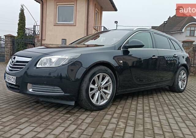 Черный Опель Инсигния, объемом двигателя 2 л и пробегом 215 тыс. км за 7250 $, фото 15 на Automoto.ua