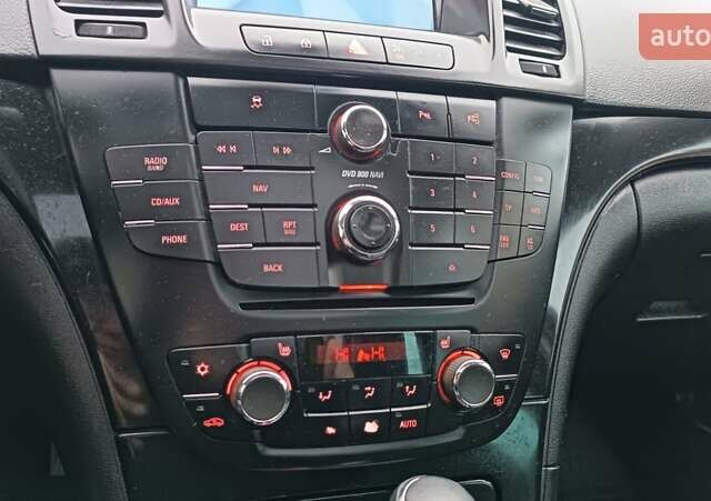 Черный Опель Инсигния, объемом двигателя 2 л и пробегом 215 тыс. км за 7250 $, фото 86 на Automoto.ua