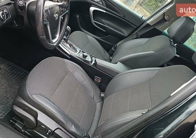 Черный Опель Инсигния, объемом двигателя 2 л и пробегом 215 тыс. км за 7250 $, фото 44 на Automoto.ua