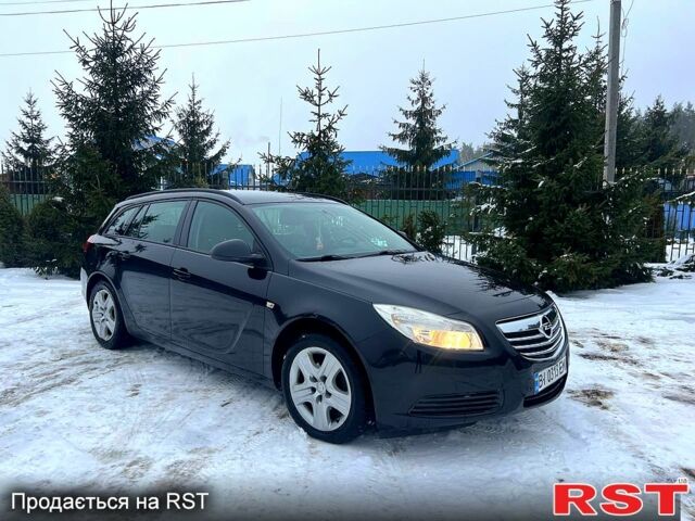 Чорний Опель Інсігнія, об'ємом двигуна 2 л та пробігом 280 тис. км за 6500 $, фото 1 на Automoto.ua