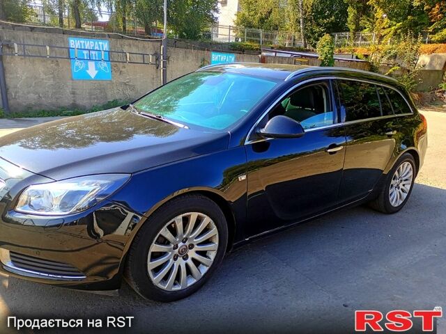 Черный Опель Инсигния, объемом двигателя 2 л и пробегом 322 тыс. км за 7500 $, фото 3 на Automoto.ua