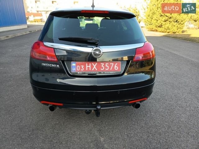 Черный Опель Инсигния, объемом двигателя 1.6 л и пробегом 198 тыс. км за 6850 $, фото 7 на Automoto.ua
