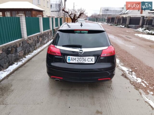 Черный Опель Инсигния, объемом двигателя 2 л и пробегом 217 тыс. км за 8500 $, фото 17 на Automoto.ua