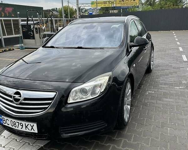Черный Опель Инсигния, объемом двигателя 2 л и пробегом 330 тыс. км за 6800 $, фото 3 на Automoto.ua