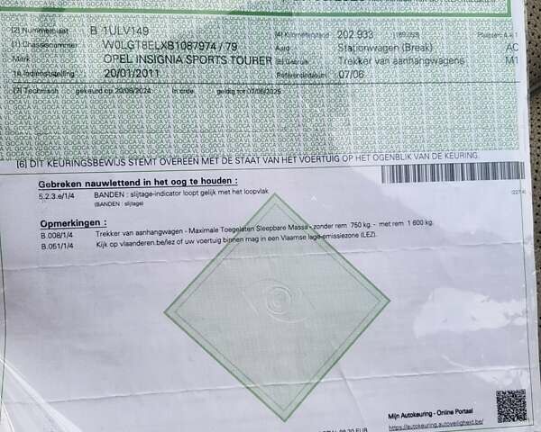 Черный Опель Инсигния, объемом двигателя 1.96 л и пробегом 210 тыс. км за 9200 $, фото 18 на Automoto.ua