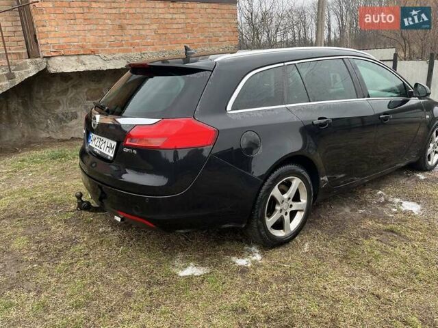 Черный Опель Инсигния, объемом двигателя 1.96 л и пробегом 232 тыс. км за 8000 $, фото 5 на Automoto.ua