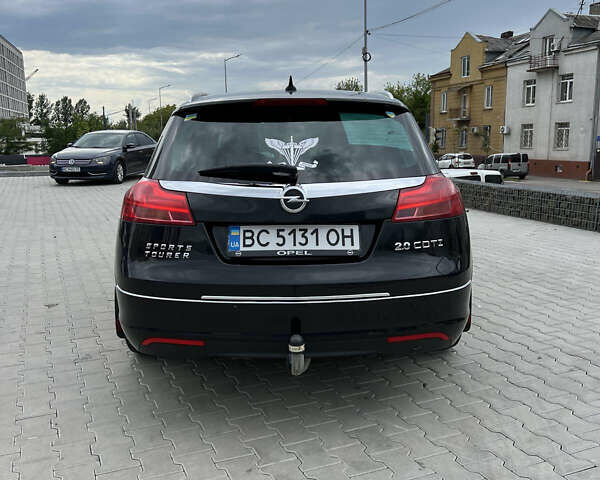 Черный Опель Инсигния, объемом двигателя 1.96 л и пробегом 230 тыс. км за 8500 $, фото 23 на Automoto.ua