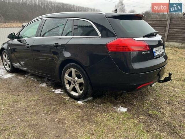 Черный Опель Инсигния, объемом двигателя 1.96 л и пробегом 232 тыс. км за 8000 $, фото 3 на Automoto.ua