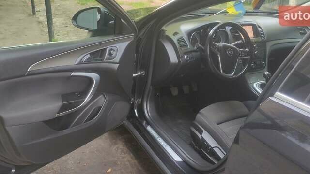 Черный Опель Инсигния, объемом двигателя 2 л и пробегом 238 тыс. км за 8050 $, фото 13 на Automoto.ua