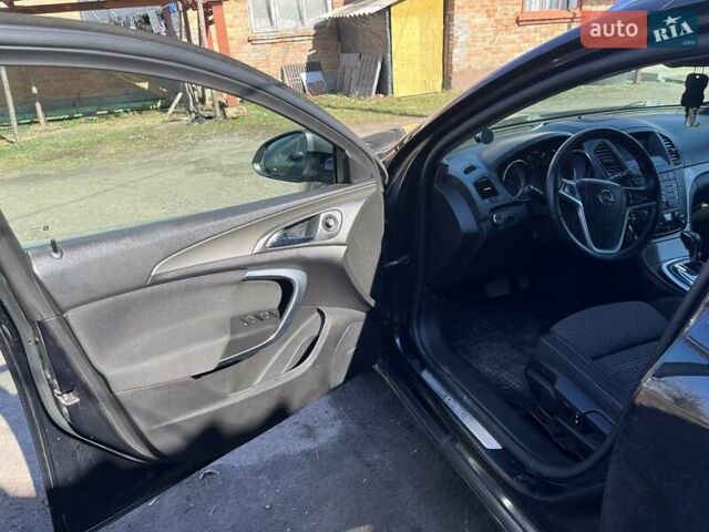 Черный Опель Инсигния, объемом двигателя 1.96 л и пробегом 232 тыс. км за 8000 $, фото 11 на Automoto.ua