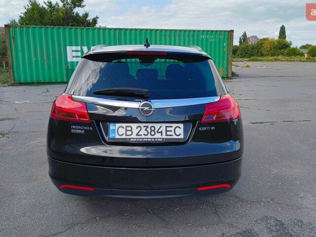 Черный Опель Инсигния, объемом двигателя 1.96 л и пробегом 230 тыс. км за 7500 $, фото 4 на Automoto.ua