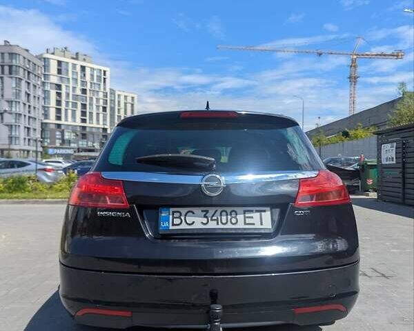 Черный Опель Инсигния, объемом двигателя 1.96 л и пробегом 339 тыс. км за 7700 $, фото 2 на Automoto.ua