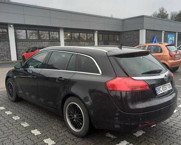 Чорний Опель Інсігнія, об'ємом двигуна 2 л та пробігом 189 тис. км за 7535 $, фото 10 на Automoto.ua