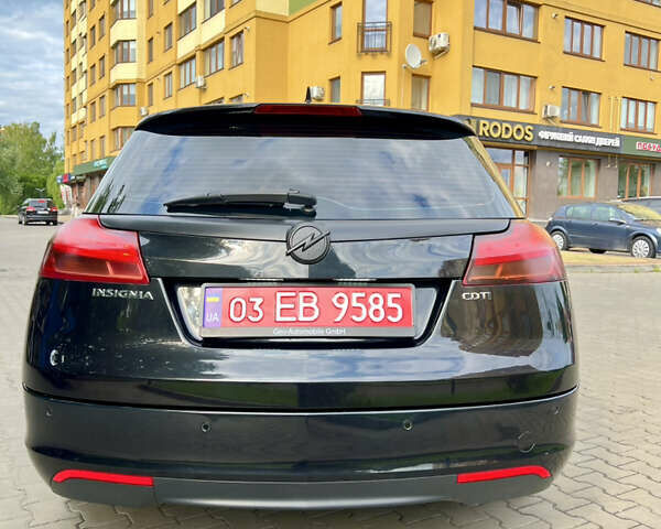 Черный Опель Инсигния, объемом двигателя 2 л и пробегом 263 тыс. км за 8200 $, фото 11 на Automoto.ua
