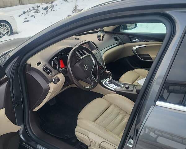 Черный Опель Инсигния, объемом двигателя 1.96 л и пробегом 210 тыс. км за 9200 $, фото 11 на Automoto.ua