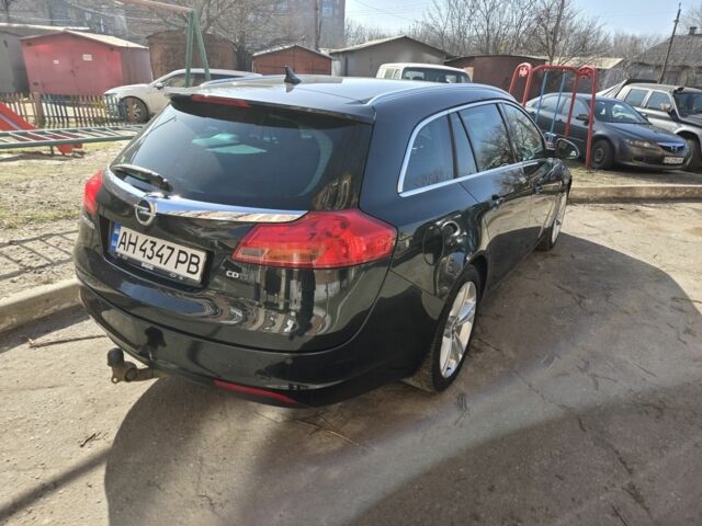 Черный Опель Инсигния, объемом двигателя 2 л и пробегом 273 тыс. км за 7850 $, фото 10 на Automoto.ua