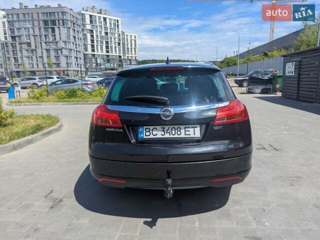 Черный Опель Инсигния, объемом двигателя 1.96 л и пробегом 339 тыс. км за 7700 $, фото 3 на Automoto.ua