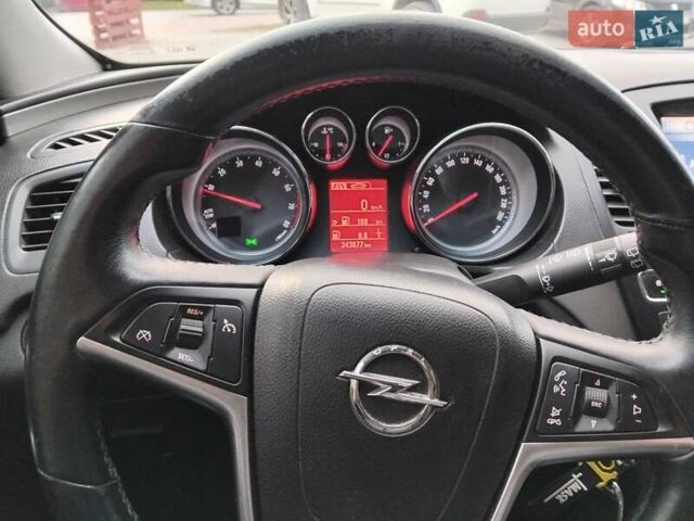 Черный Опель Инсигния, объемом двигателя 1.4 л и пробегом 344 тыс. км за 6800 $, фото 11 на Automoto.ua