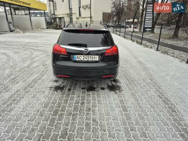 Черный Опель Инсигния, объемом двигателя 1.96 л и пробегом 259 тыс. км за 8350 $, фото 9 на Automoto.ua