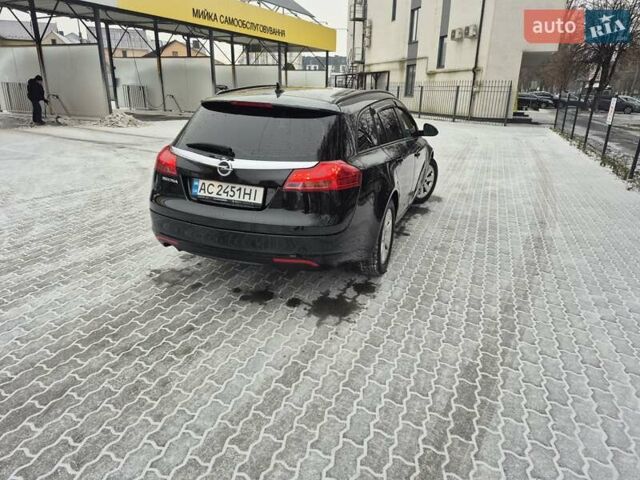 Черный Опель Инсигния, объемом двигателя 1.96 л и пробегом 259 тыс. км за 8350 $, фото 10 на Automoto.ua
